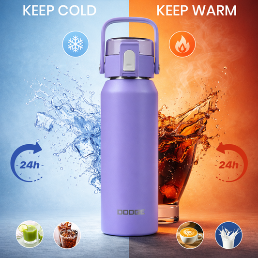 Premium NERTZ Dodge Stainless Steel Insulated Water Bottle - 700ml