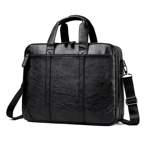 Premium PU Leather Unisex Laptop Bag for Work & Trave