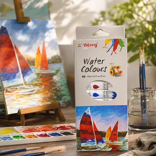 Yalong Artist Water Colour Tube Set for Painting, Sketching & Canvas Art