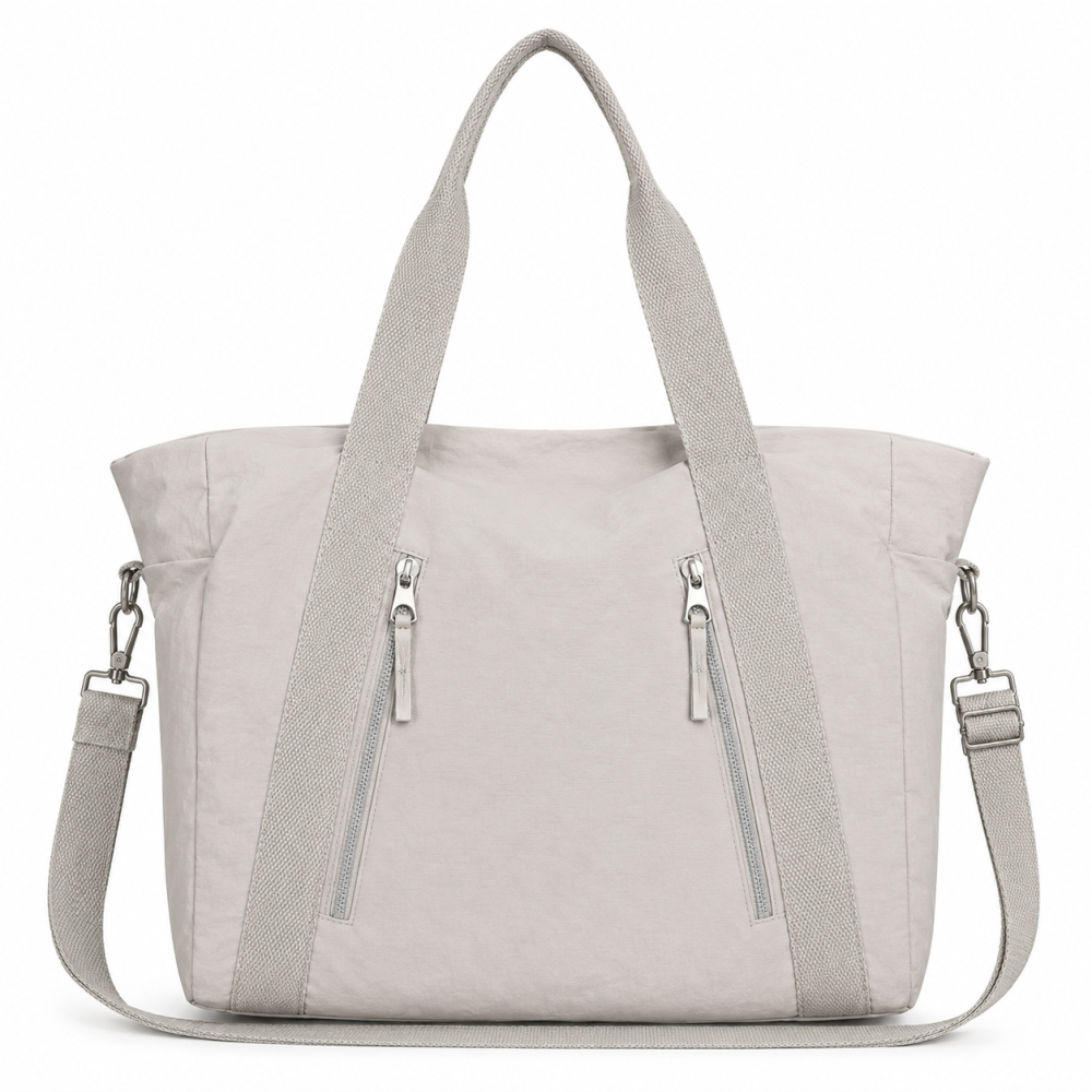 Premium Nylon Tote Handbag for Women with Shoulder Strap