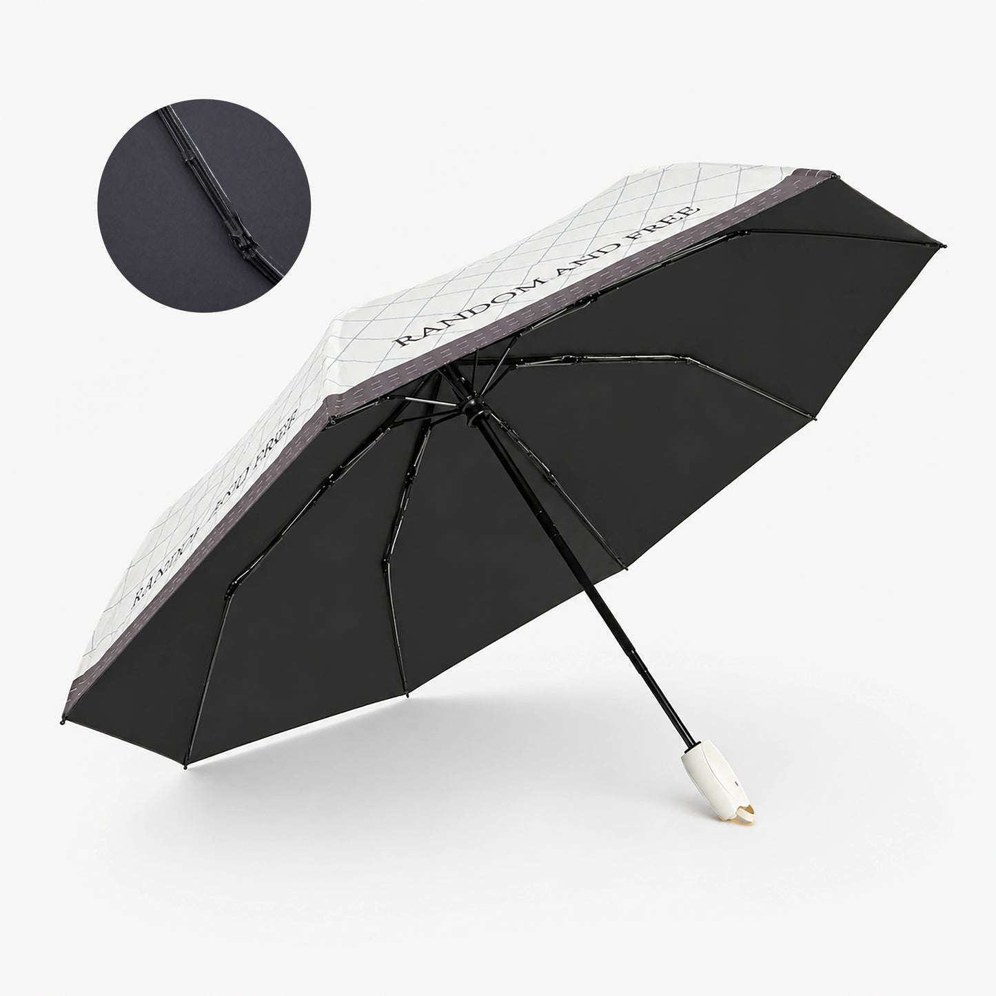 Unique Lotus Grip Umbrella with Automatic Folding & UV Protection