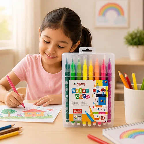 Yalong Washable Water Colour Pen Set for Kids