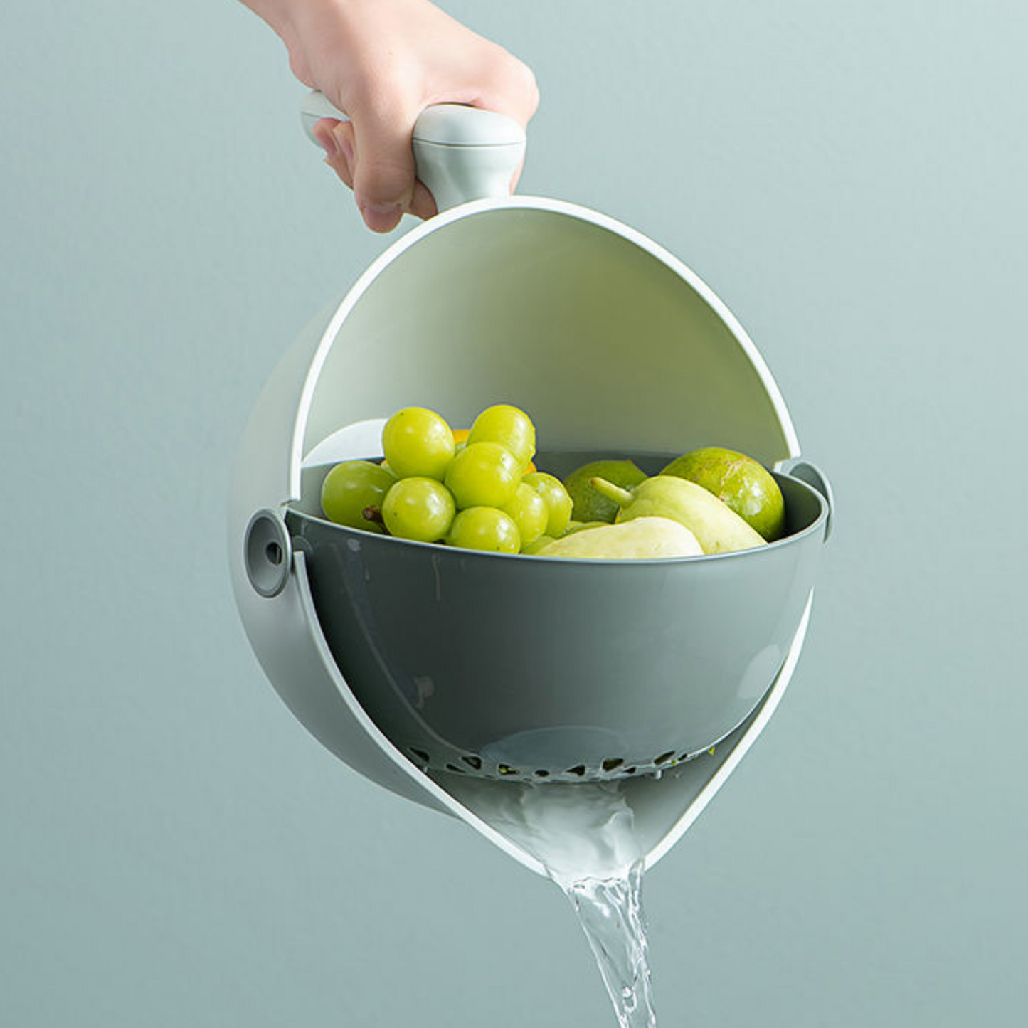 Multi-Purpose Kitchen Drain Basket & Strainer | 2 ltr Colander