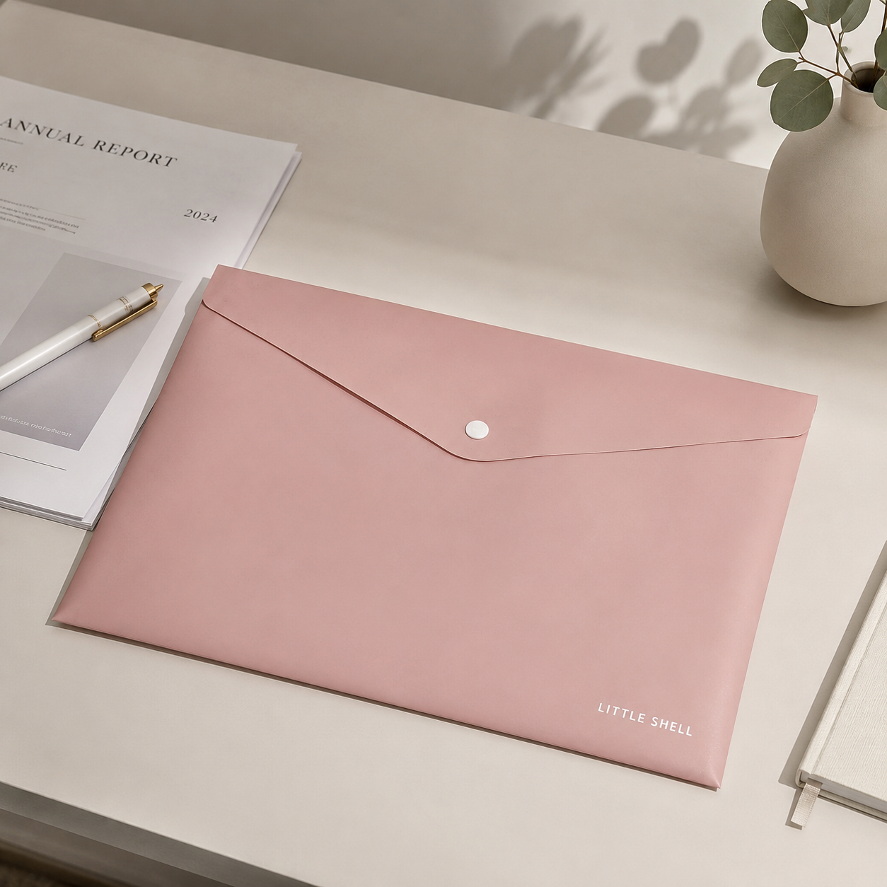 Expanding Accordion File Folder with Elastic Closure