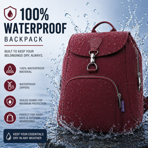 Waterproof Fashion Backpack for Women