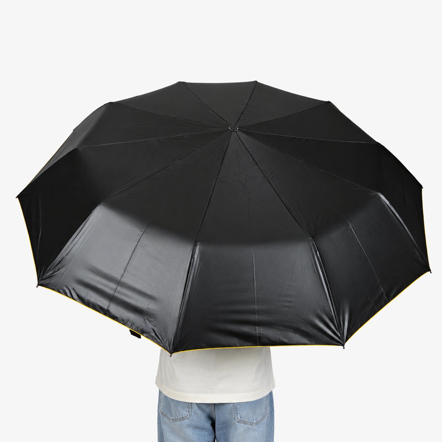Large Automatic Windproof & Waterproof Umbrella with Wide Canopy