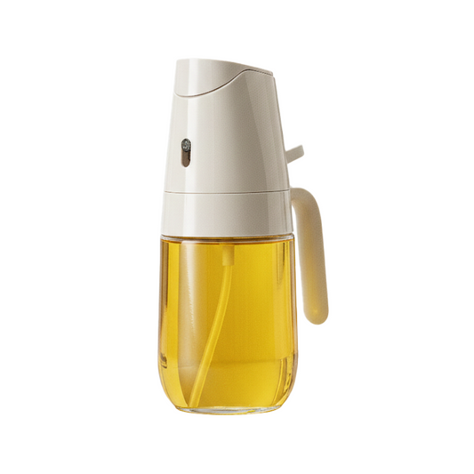 HOMX 2-in-1 Glass Oil Sprayer & Dispenser | Leak-Proof Healthy Cooking