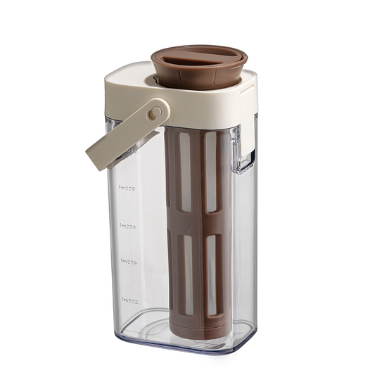 HOMX Slimline Fridge Water Jug 1000ml with Easy-Grip Handle | BPA-Free Pitcher