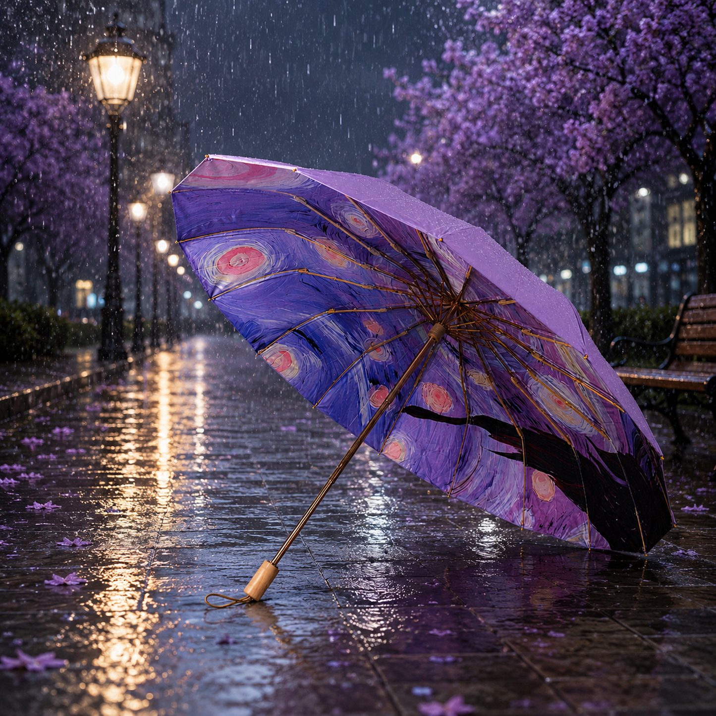 Premium UV Protection Umbrella with 8K Auto Open Aluminum Frame