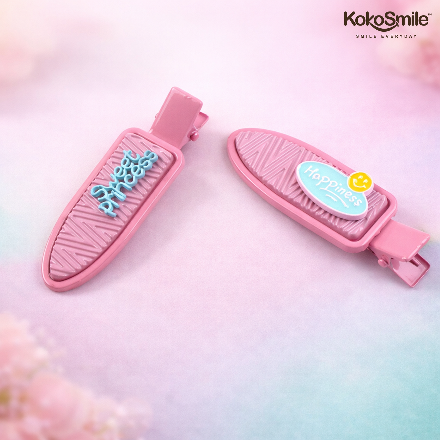 Girls Fashion Statement Hair Claw Clips for Everyday Styling - Set of 2