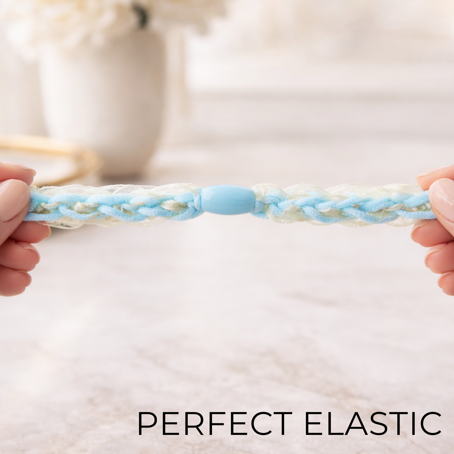 Cute Elastic Hair Ties for Women & Girls (Pack of 5)
