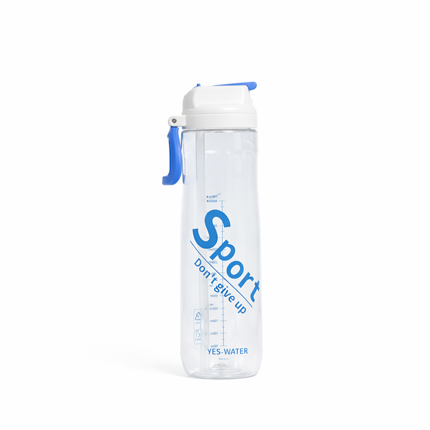 Trendy Tritan Sports Sipper Water Bottle with Time Markers - 750ml
