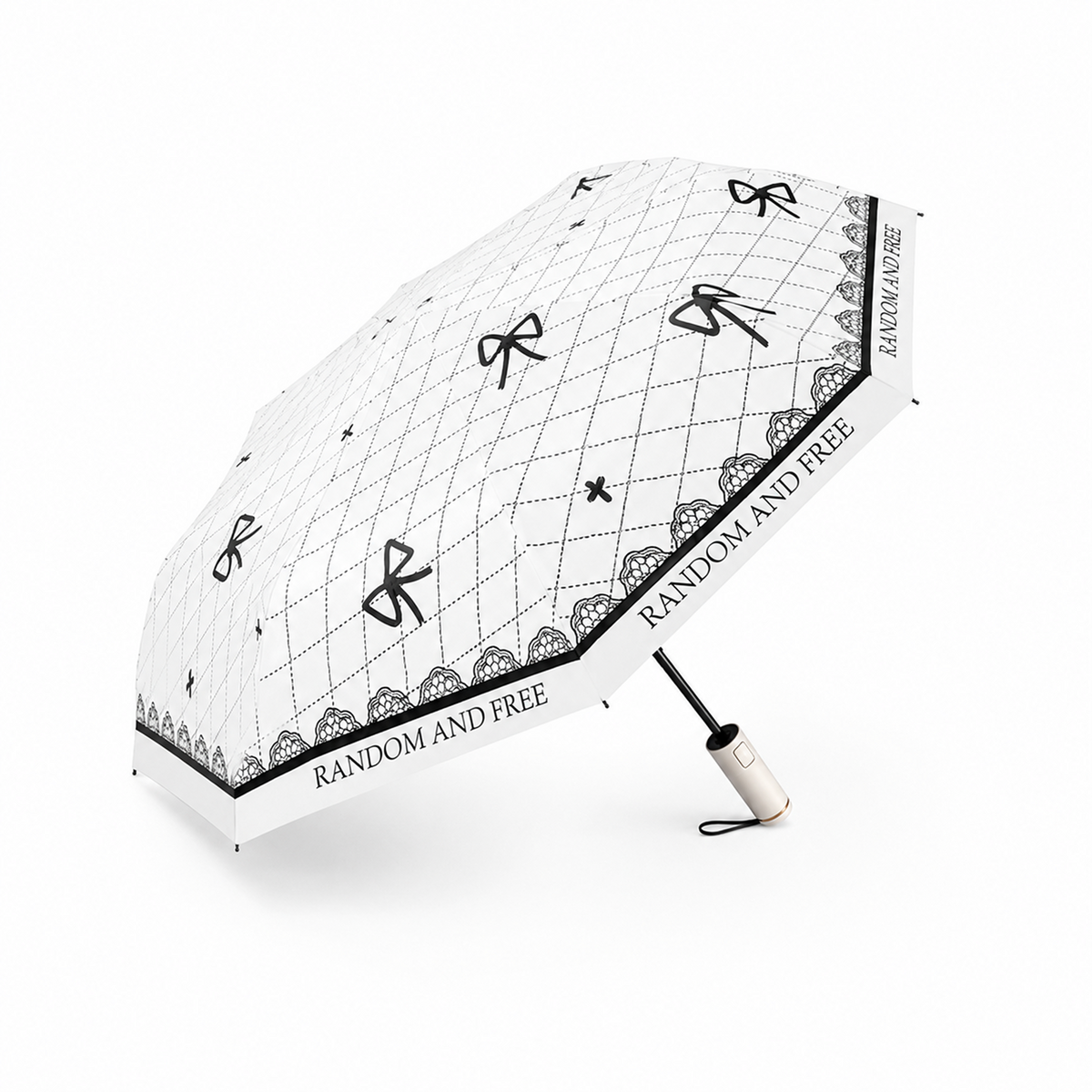 Unique Lotus Grip Umbrella with Automatic Folding & UV Protection