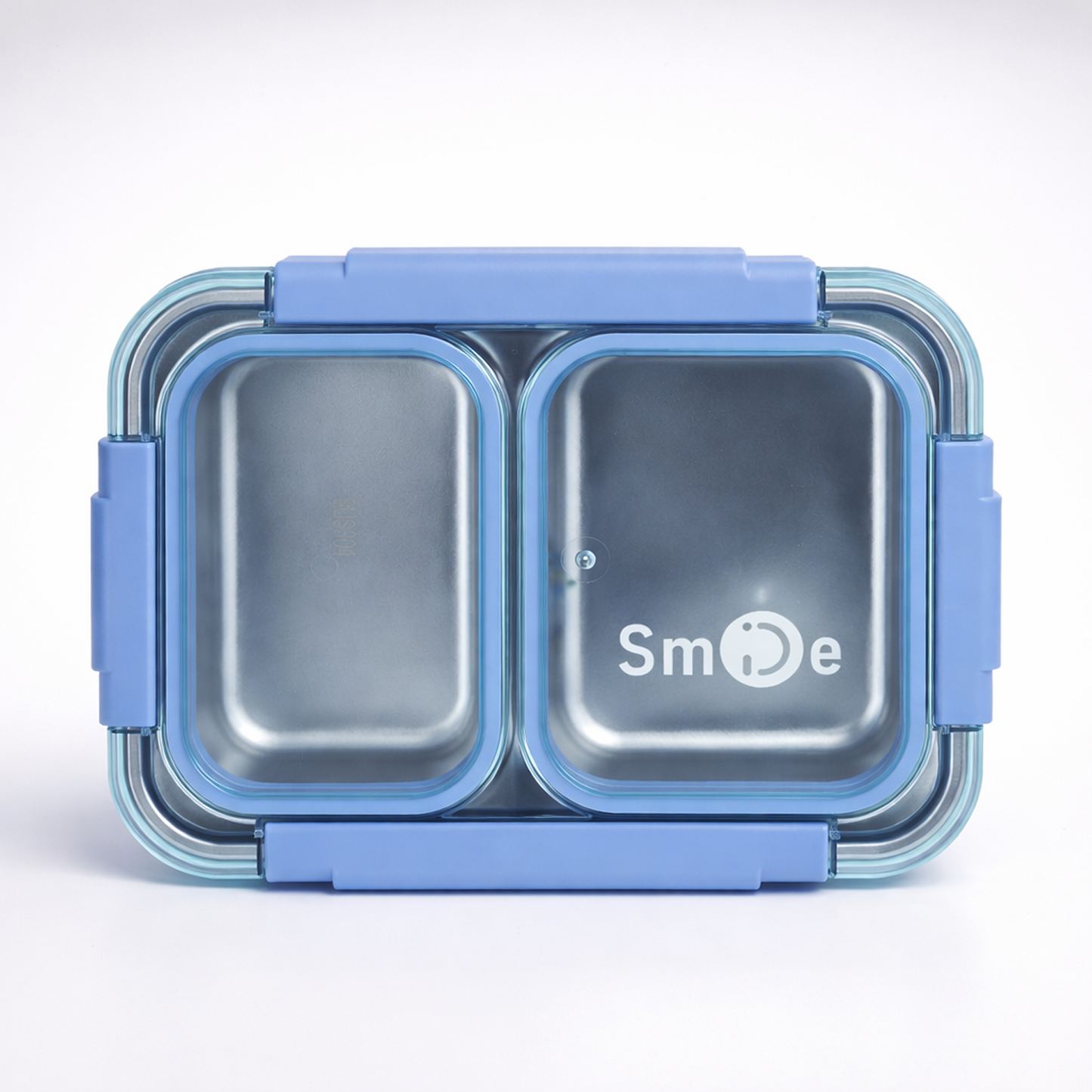 Stainless Steel Bento Lunch Box – 2 Compartment Leakproof Box – 750ml