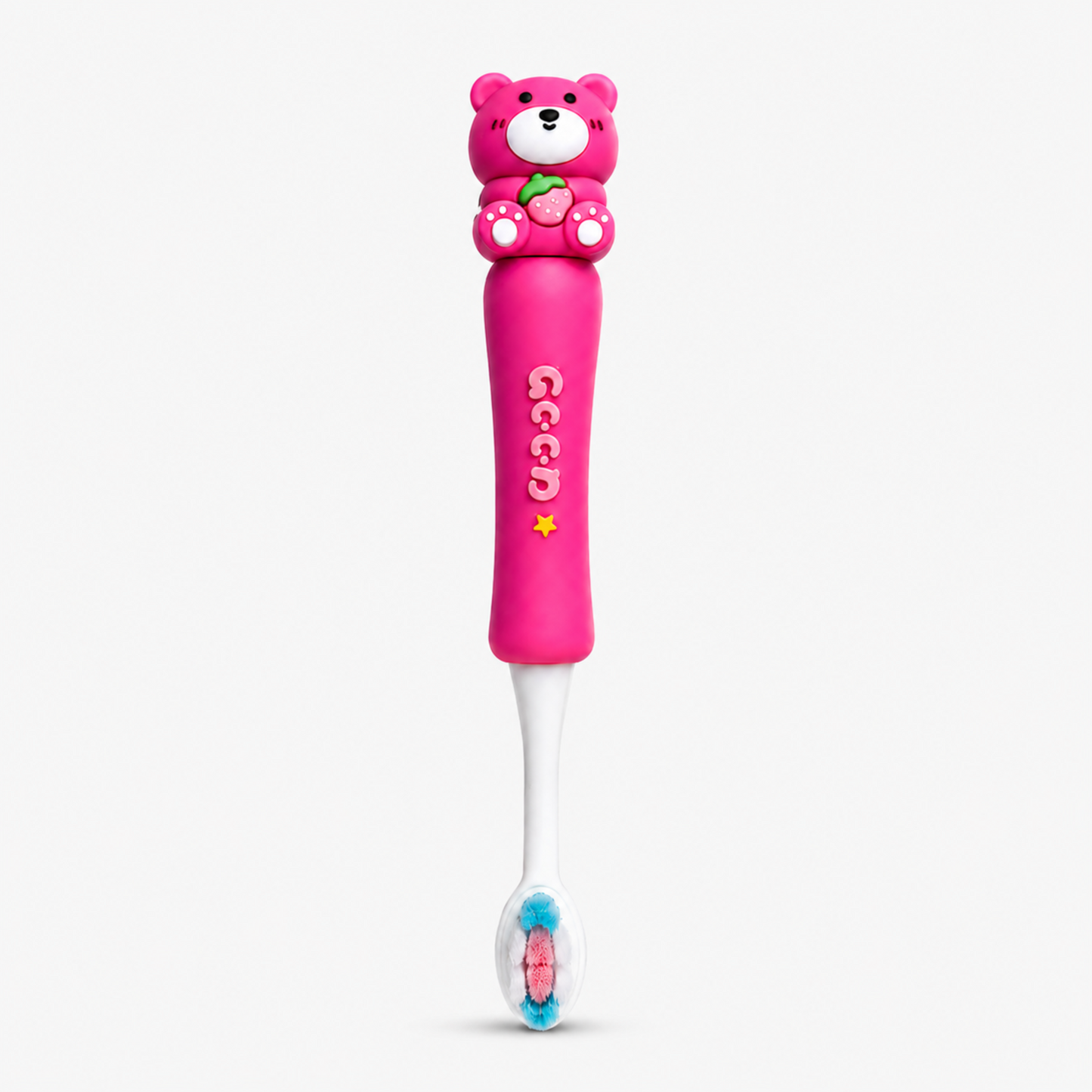 Cartoon Kids Toothbrush with Soft Bristles for Toddlers (1-7Y)