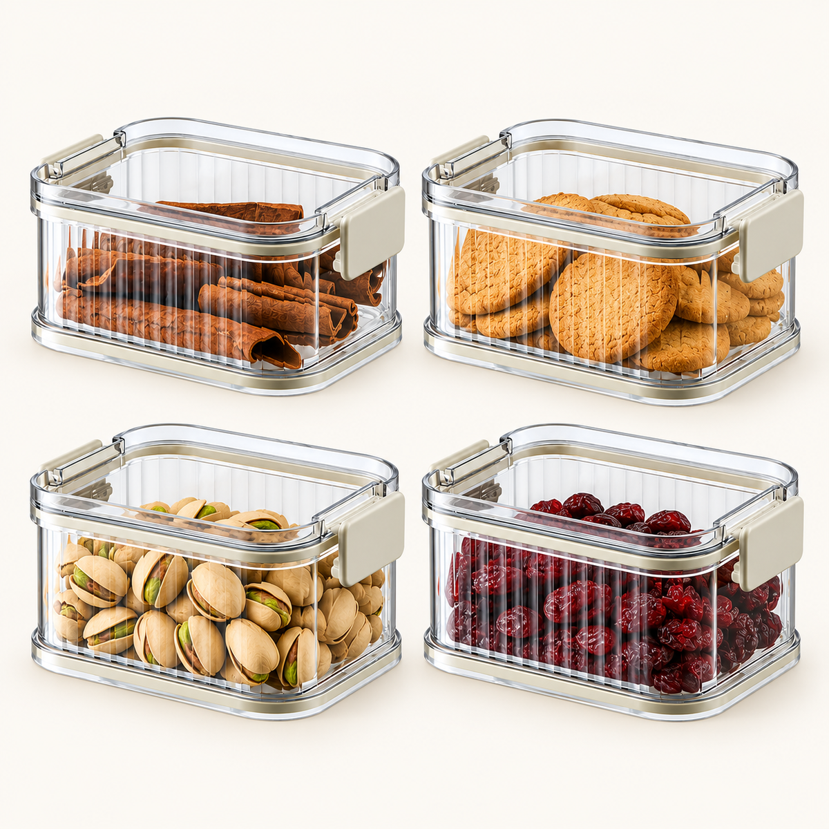 Premium BPA-Free Leakproof Kitchen Food Storage Containers