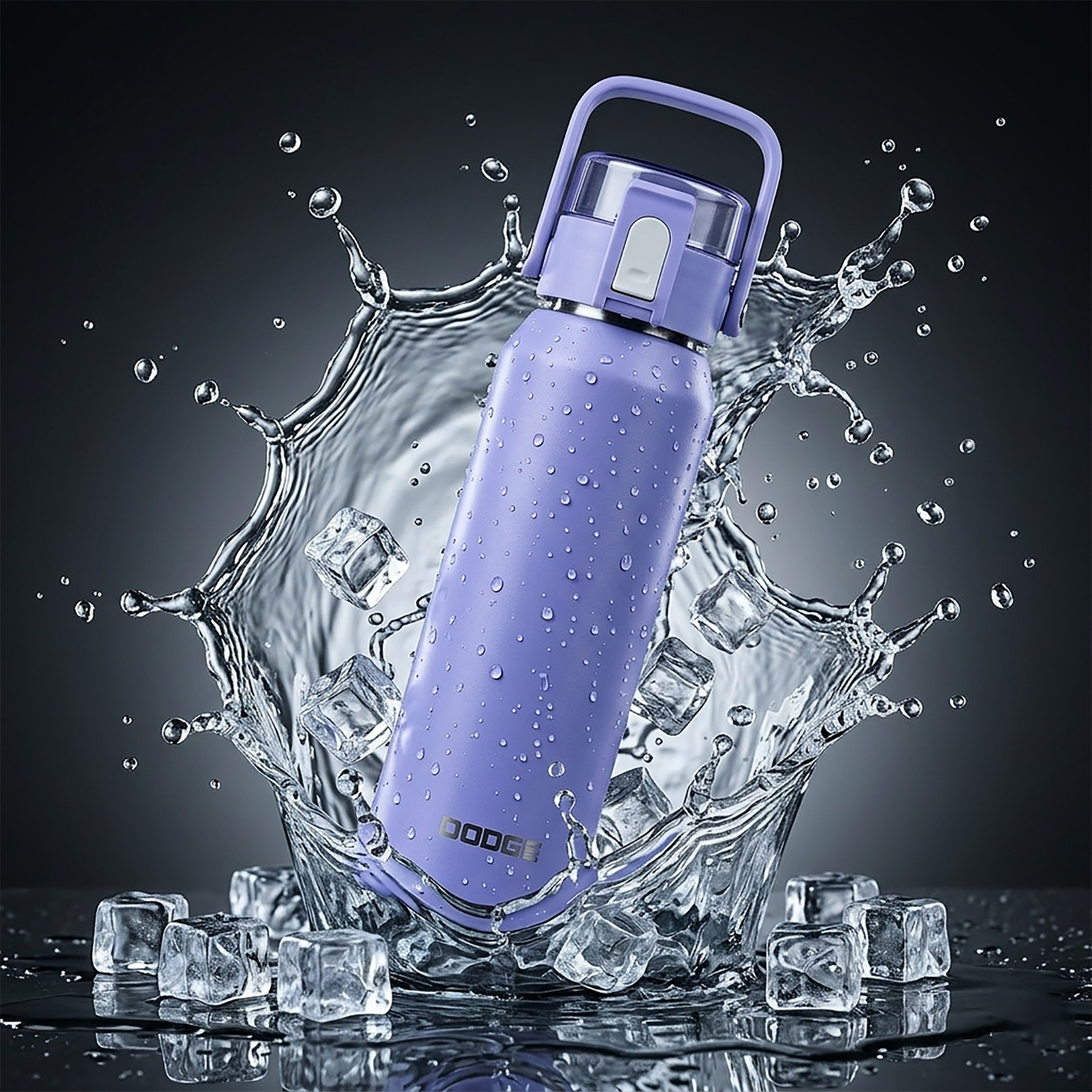 Premium NERTZ Dodge Stainless Steel Insulated Water Bottle - 700ml