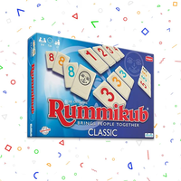 Funskool Original Rummikub Number, Classic Tile Game for Kids, 2-4 Players, Educational, Fun & Engaging, Perfect for Family Game Nights, Fast-Paced and Easy to Learn, Gift Set for Kids, Ages 7+ Years