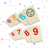Funskool Original Rummikub Number, Classic Tile Game for Kids, 2-4 Players, Educational, Fun & Engaging, Perfect for Family Game Nights, Fast-Paced and Easy to Learn, Gift Set for Kids, Ages 7+ Years