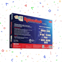 Funskool Original Rummikub Number, Classic Tile Game for Kids, 2-4 Players, Educational, Fun & Engaging, Perfect for Family Game Nights, Fast-Paced and Easy to Learn, Gift Set for Kids, Ages 7+ Years