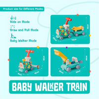 Toybie Kids Musical Train Toy with Detachable Wagon – Interactive Learning & Activity Engine for Toddlers