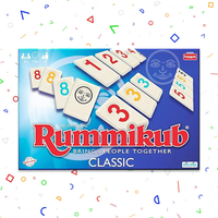 Funskool Original Rummikub Number, Classic Tile Game for Kids, 2-4 Players, Educational, Fun & Engaging, Perfect for Family Game Nights, Fast-Paced and Easy to Learn, Gift Set for Kids, Ages 7+ Years
