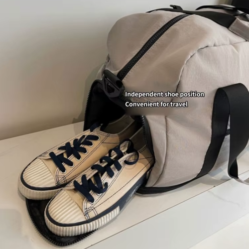 Premium Waterproof Duffel Gym/Travel Bag with Shoe Pocket