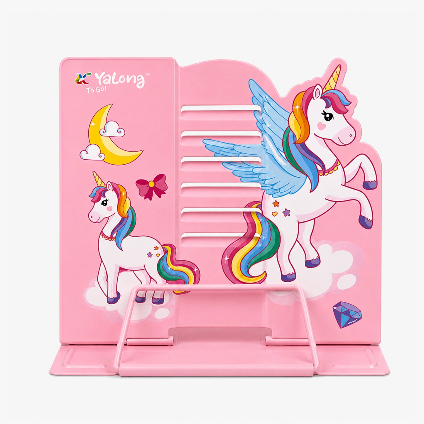 Yalong Kids Adjustable Book Holder Stand for Study Table
