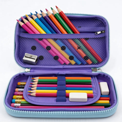 DIY Kids Unicorn Pencil Box with Removable Charms