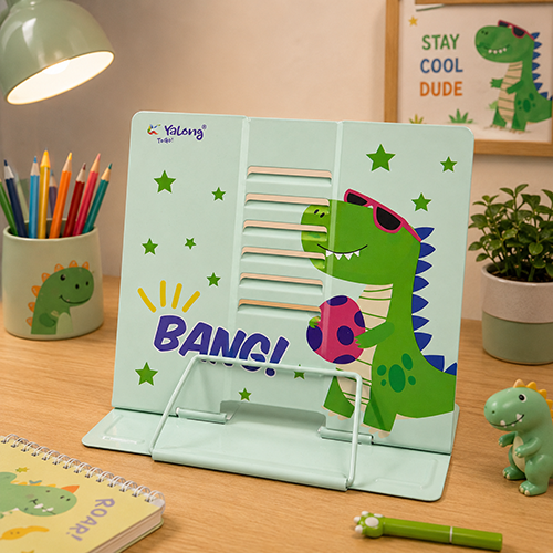 Yalong Kids Adjustable Book Stand for Reading Desk/Study Table