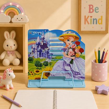 Yalong Kids Adjustable Book Holder Stand for Study Table
