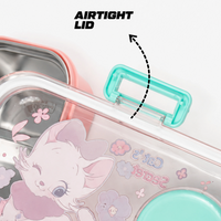 Cute Bento Lunch Box – 2 Compartment – 780ml