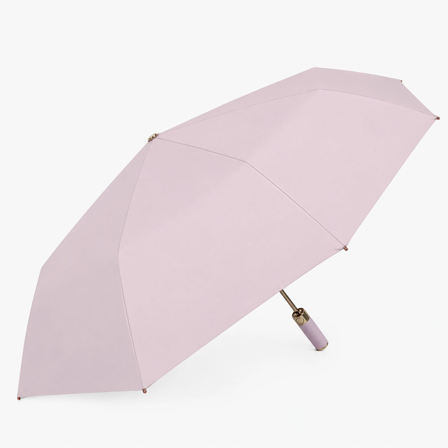 Premium UV Protection Folding Umbrella with Gold Frame