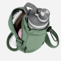 Water-Resistant Mini Crossbody Utility Bag for Daily Essentials