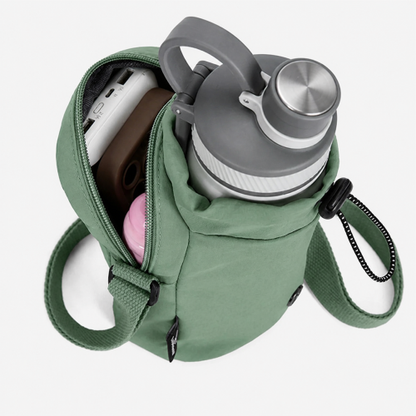 Water-Resistant Mini Crossbody Utility Bag for Daily Essentials