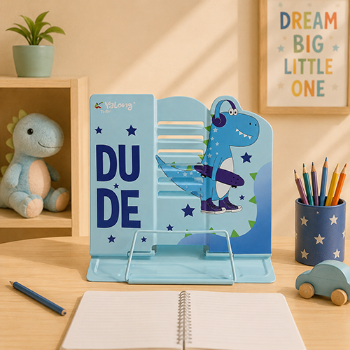 Yalong Kids Adjustable Book Holder Stand for Study Table