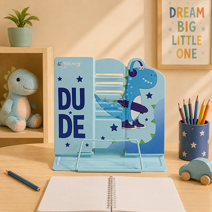Yalong Kids Adjustable Book Holder Stand for Study Table