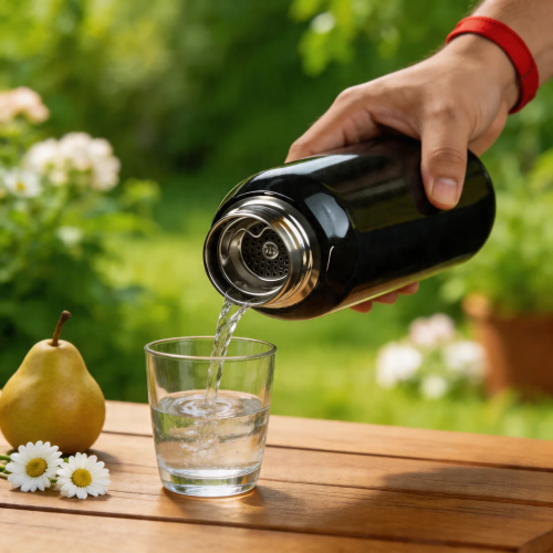 Premium Xinzhou Stainless Steel Vacuum Flask | Insulated Travel Bottle - 420ml