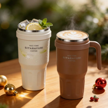 SITARAYURI Premium Insulated Stainless Steel Tumbler- 600ml