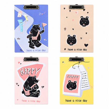 Cute Lightweight Acrylic Writing Clipboard for Office