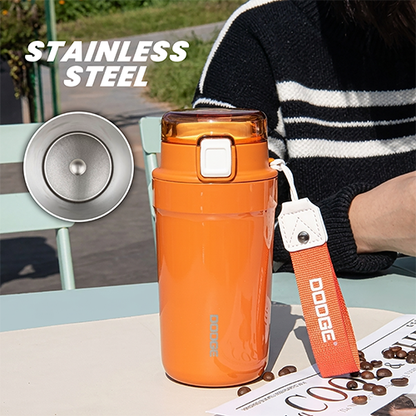Dodge Pro Modern Insulated Steel Sipper Bottle - 420ml