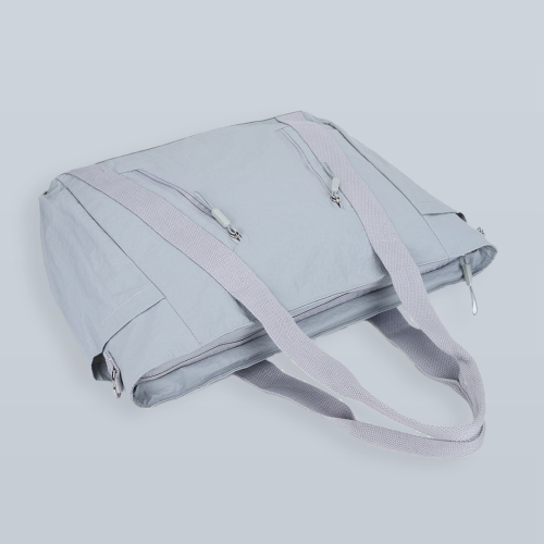 Premium Nylon Tote Handbag for Women with Shoulder Strap