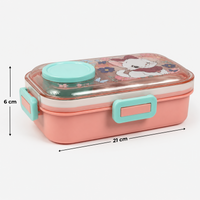 Cute Bento Lunch Box – 2 Compartment – 780ml