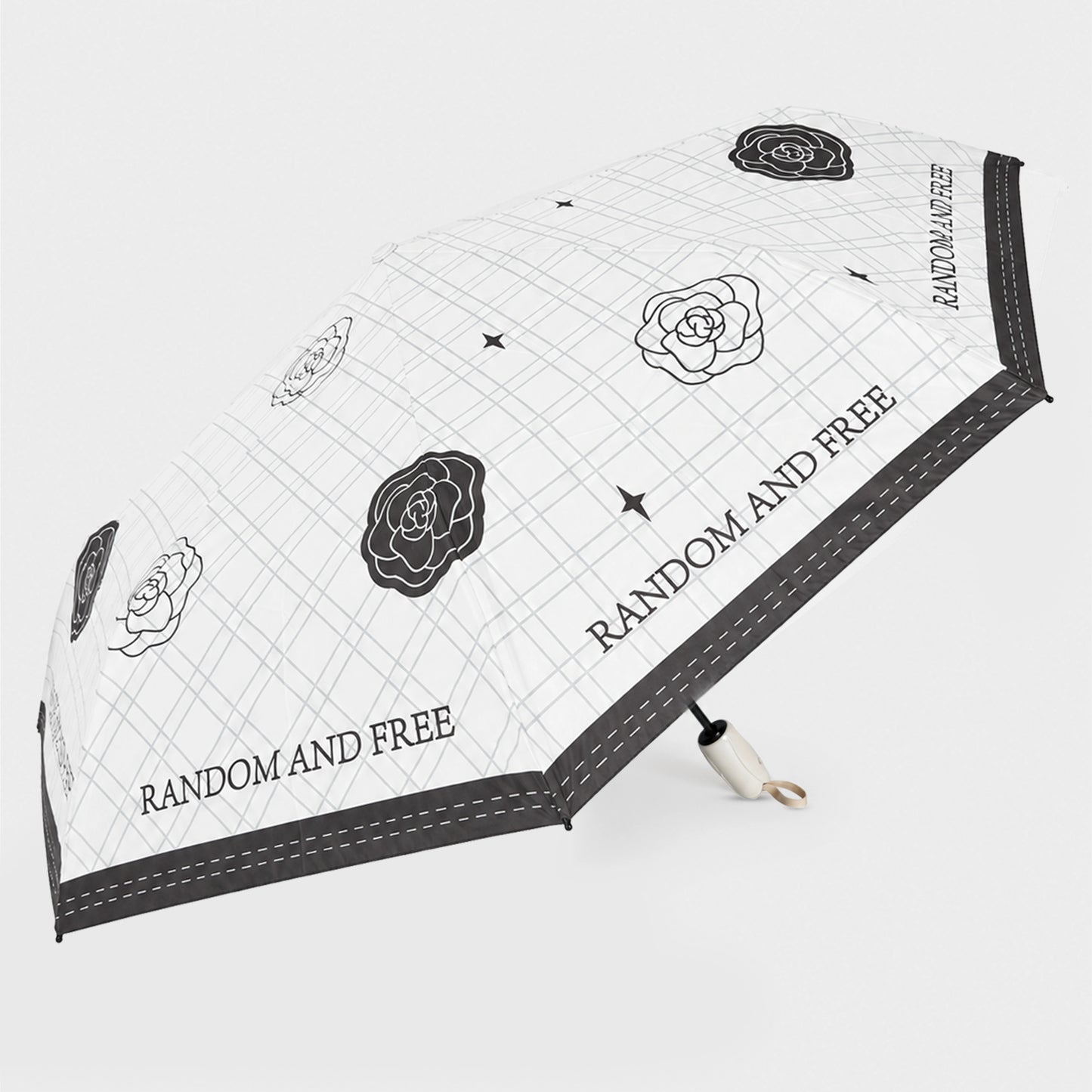 Unique Lotus Grip Umbrella with Automatic Folding & UV Protection