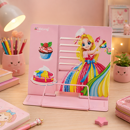 Yalong Kids Adjustable Book Stand for Reading Desk/Study Table