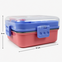 Stainless Steel Lunch Box with 3 compartments for Kids – 1190ml