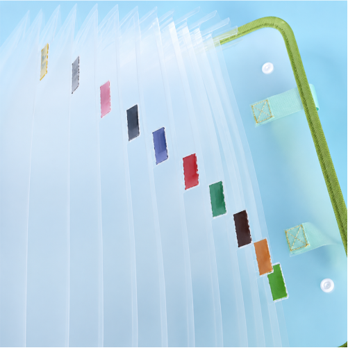 13 Layer Accordion File Organizer with Carry Handle
