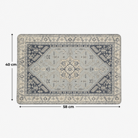 Premium Floral Anti-Slip Doormat for Entryway/Kitchen/Bathroom