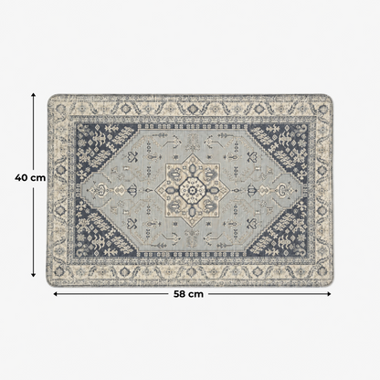 Premium Floral Anti-Slip Doormat for Entryway/Kitchen/Bathroom