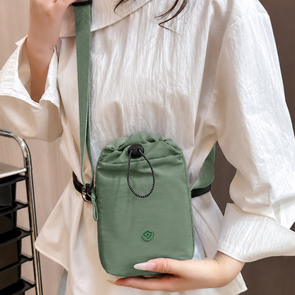 Water-Resistant Mini Crossbody Utility Bag for Daily Essentials